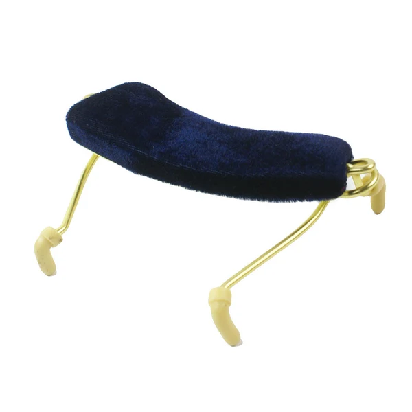 Eco-Friendly Maxbell Dark Blue 3 4 4 4 Violin Spring Shoulder Rest Velvet Frame Rest Breathable
