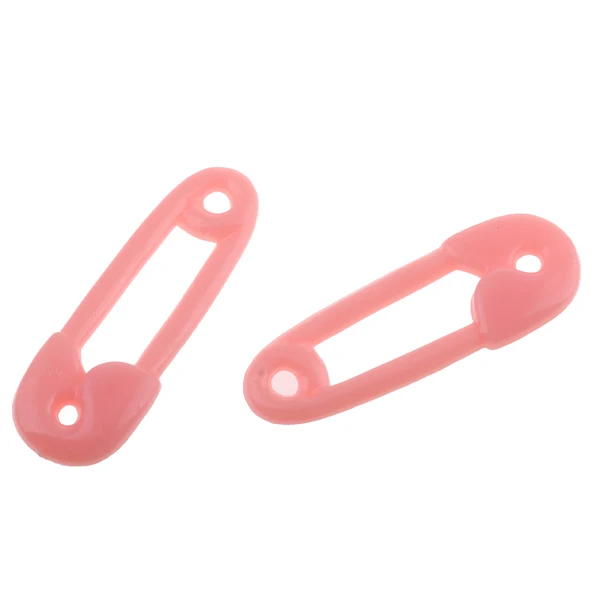 Green Maxbell 12 Pieces Cute Plastic Safety Pin Baby Shower Decorations Party Favor Pink Fine