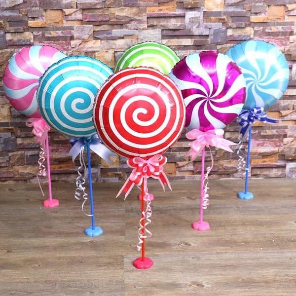 Authentic Maxbell Windmill Foil Balloon Kit Stick Stand Base Pole Wedding Party Decor Green Expertly Made
