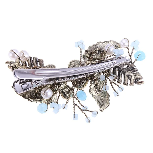 Pure Maxbell Women Hair Pin Rhinestone Pearl Hair Clips Bridal Accessories 90 x 80 x 60mm Consistent