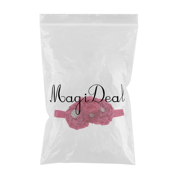 Genuine Maxbell Infant Toddler Baby Flower Headband Newborn Hair Band Girl Gift Rose Quality