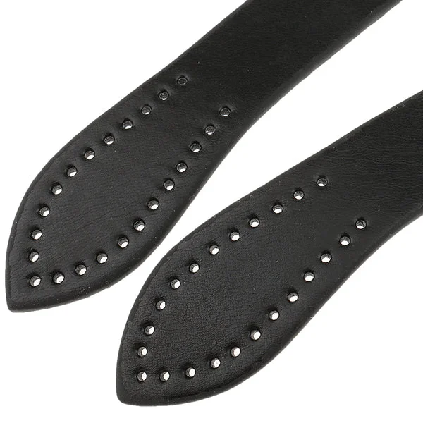 Efficient Maxbell 2 Pieces DIY Leather Purse Bag Handle Straps 60cm Black Smart