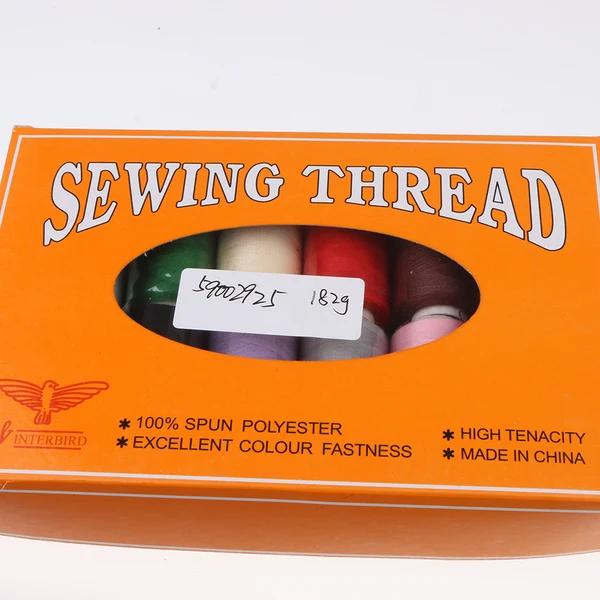 Environmentally Friendly Maxbell 12 Spools 400 Yards Polyester Sewing Thread for Sewing Crafts 12 Colors Outstanding