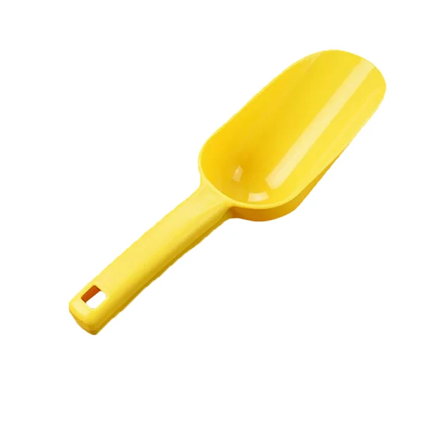 Eco-Friendly Maxbell Plastic Ice Scoop Food Candy Shovel for Kitchen Bar Buffet Party Yellow S Environmentally Friendly