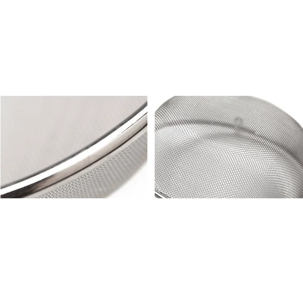Sustainable Maxbell Stainless Steel Fruit Juicer Filter Screen Colander Strainer Reusable 18cm Luxury