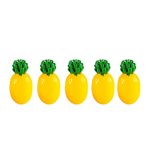 Responsible Maxbell 5 pieces Plants Decoration Resin Crafts Micro Landscape Accessory Pineapple Fast