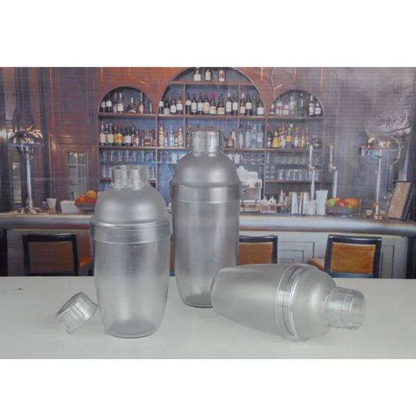 Pure Maxbell Resin Cocktail Shaker Mixer Drink with Measurement Bartender Tool 1000ml Stylish