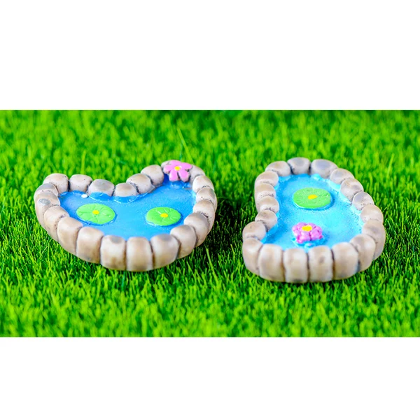 Easy-to-Use Maxbell Miniature Fairy Garden Micro Landscape Mini Bonsai Pot Decor Foot-Shaped Casual