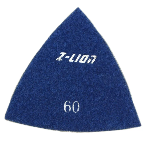 Excellent Maxbell Triangular Diamond Polishing Pads For Granite Marble Concrete 93mm 60 Smart