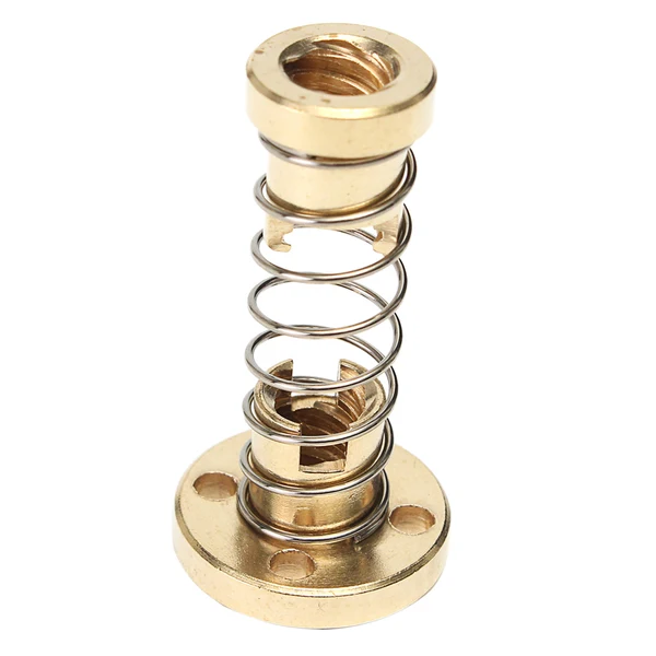 Unique Maxbell T8 Anti-backlash Spring Loaded Nut For CNC Threaded Rod Lead Screw 8mm Genuine