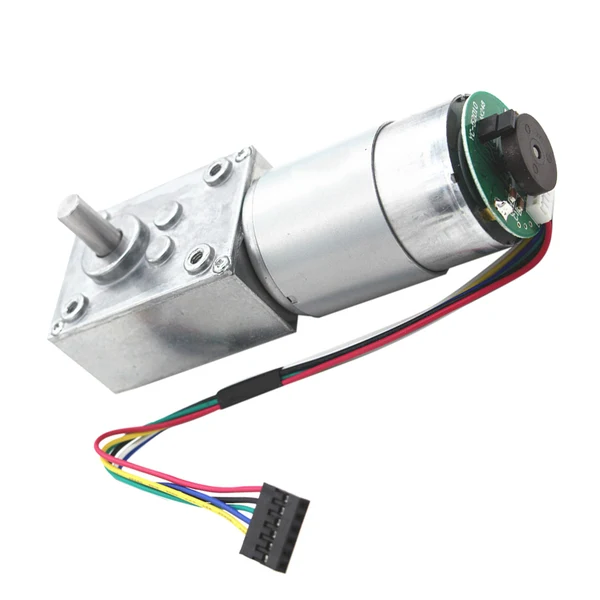 Certified Maxbell Gear Box High Torque Geared Motor Reduction Motor with Encoder 24V 260rpm Contemporary