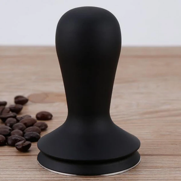 User-Friendly Maxbell 58mm Coffee Tamper for Italian Espresso Machine Coffee Bean Press Black Easy-to-Use