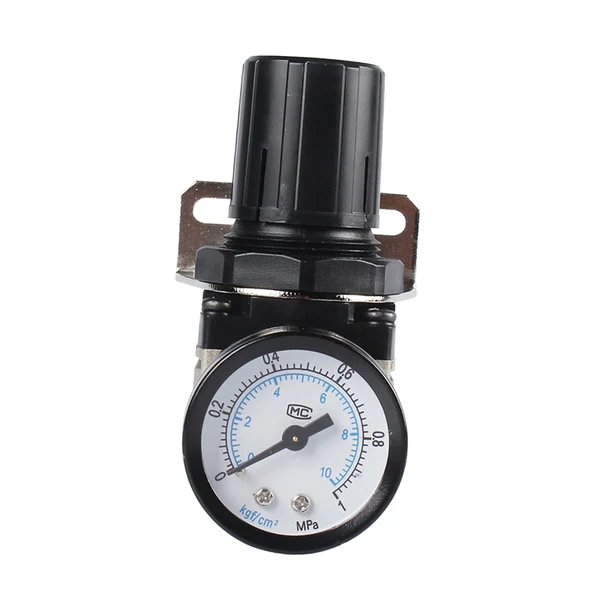 Dependable Maxbell Compressor Regulating Valve Pressure Gauge Air Control Regulator AR5000-06 Green