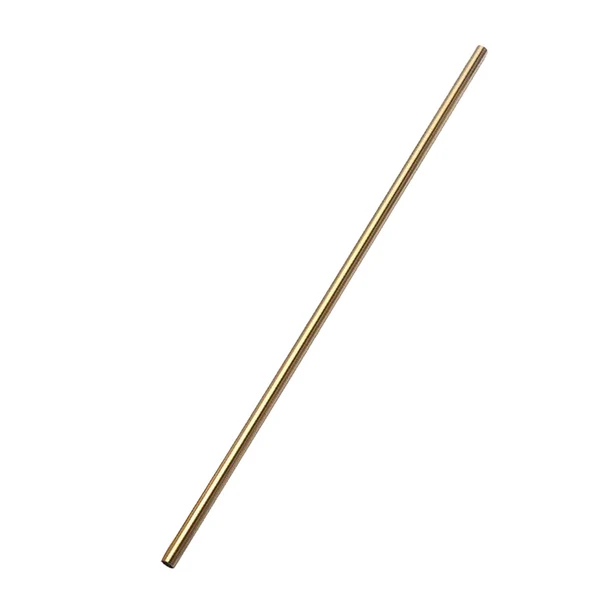 Versatile Maxbell 1 Piece Straight Stainless Steel Cocktail Drinking Mixing Straw Gold Crafted