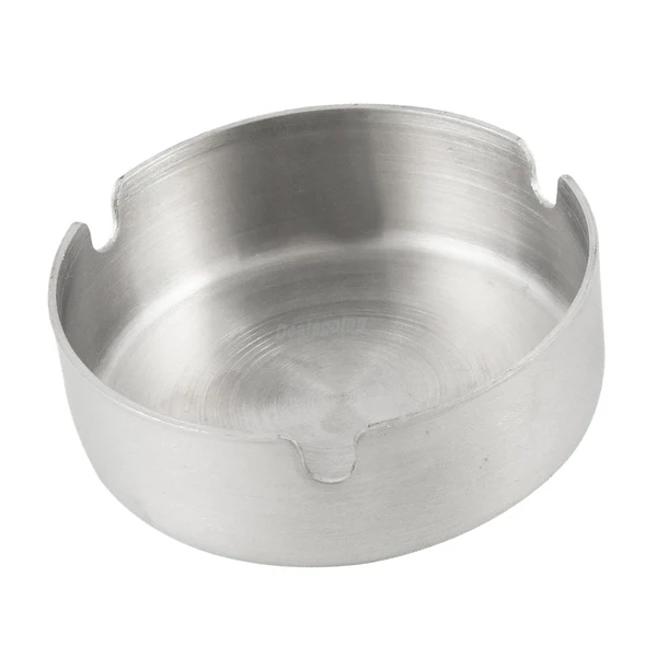 Superior Maxbell Round Shape Ashtray Stainless Steel Car Cigarette Cigar Smoking Ash Tray L Sustainable