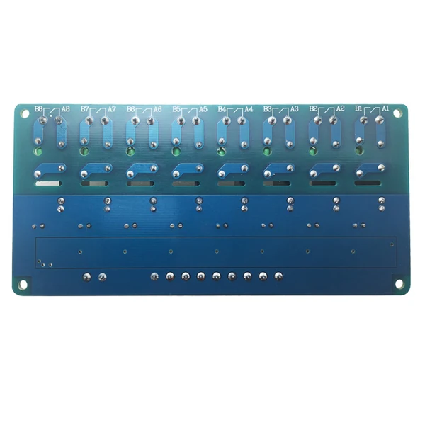 Enhanced Maxbell Blue Solid State Relay Module 240V 2A For Arduino 8 Channel 5V High Level Green