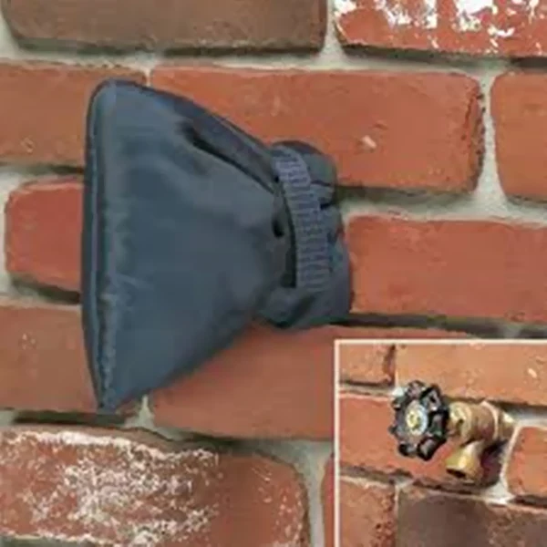 Easy-to-Use Maxbell Outdoor Faucet Cover Faucet Socks for ze Protection 18x 15cm Gray Stylish