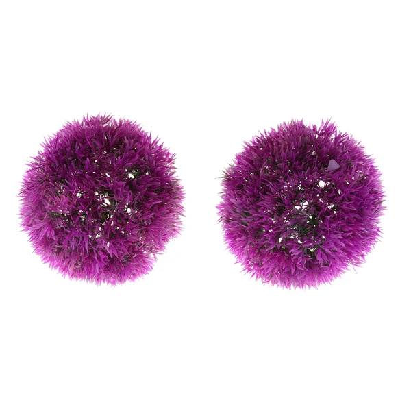 Natural Maxbell Artificial Topiary Ball Decorative Garden Pants Ball Home Decor Purple 17cm Refined