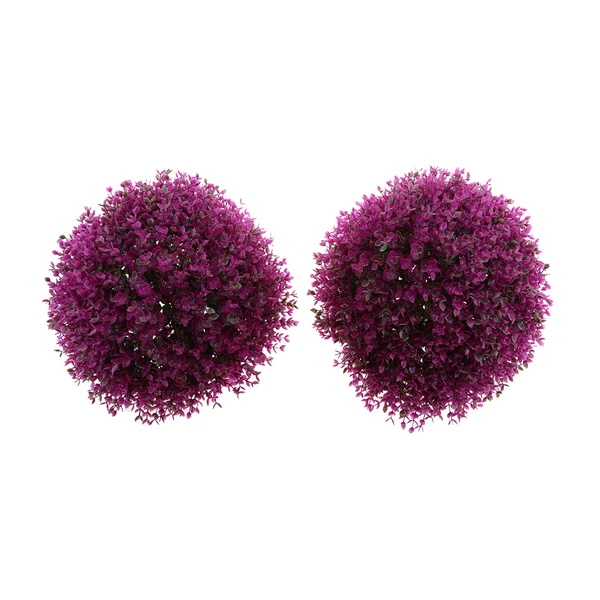 Prestigious Maxbell Artificial Topiary Ball Decorative Garden Pants Ball Home Decor Purple 34cm Clean