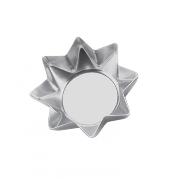 Dependable Maxbell Octagonal Cake Pastry Tool Cake Pastry Mold Fondant Baking Mold Silver Durable