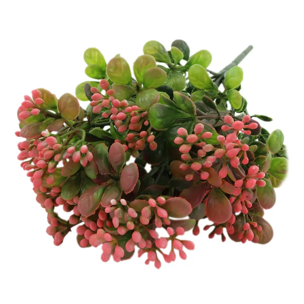 Efficient Maxbell Artificial Milan Fruit Bouquet Home Office Vase Flower Decoration Red Reliable