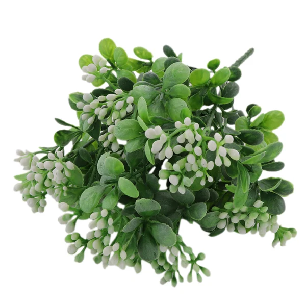 Expertly Made Maxbell Artificial Milan Fruit Bouquet Home Office Vase Flower Decoration White First-Class