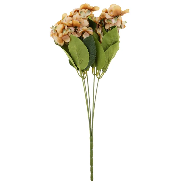 World-Class Maxbell Artificial Hydrangea Flowers Wedding Bouquet Party Home Decor Yellow Safe
