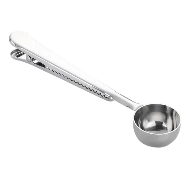 Advanced Maxbell Stainless Steel Coffee Milk BeanTea Measuring Scoop Spoon 4 Colors silver Recyclable