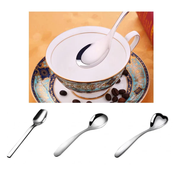 Soft Maxbell Creative Cute Smile Pattern Stainless Steel Silver Soup Spoon Dining Cutlery Selected