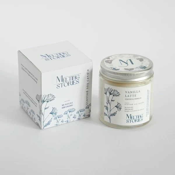Easy-to-Use Maxbell Vanilla Latte Scented Soy Candles Quality