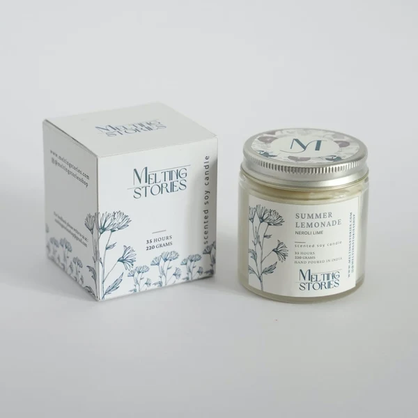 Premium Maxbell Summer Lemonade Scented Soy Candles Pure