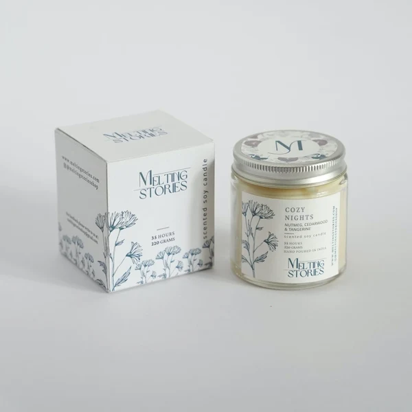 Premium Maxbell Cosy Nights Scented Soy Candles Safe