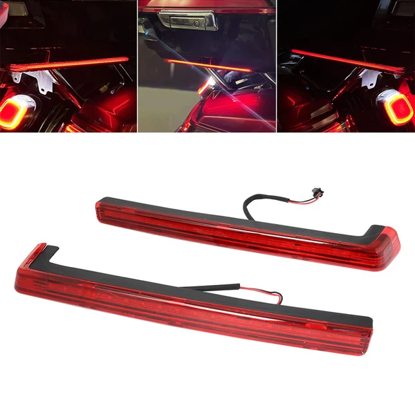 High-Quality Maxbell 2Pack Motorcycle Side Panel LED Light Accessories for Cvo Road Glide High-End