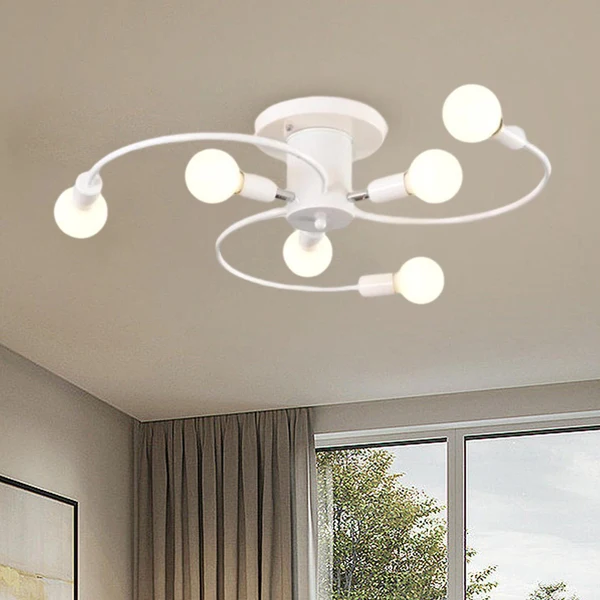 Specialty Maxbell LED Pendant Light Lighting Fixture Chandelier Home Ceiling Light White Breathable