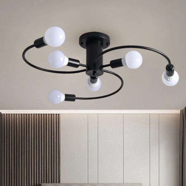 Comfortable Maxbell LED Pendant Light Lighting Fixture Chandelier Home Ceiling Light Black Excellent