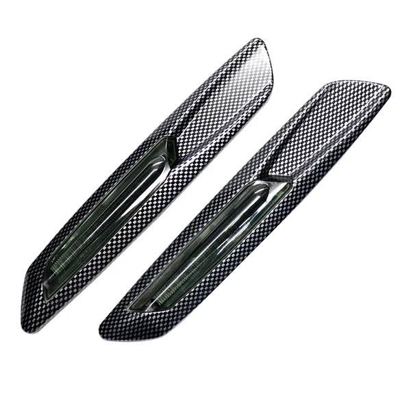 Traditional Maxbell 2x LED Side Marker Light for BMW E81 E87 E90 E92 Turn Indicator Carbon Fiber User-Friendly