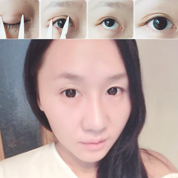 Breathable Maxbell 120pcs V- shape Adhensive Double-sided Eyelid Eye Tape Sticker Cosmetic Makeup Invisible Proven
