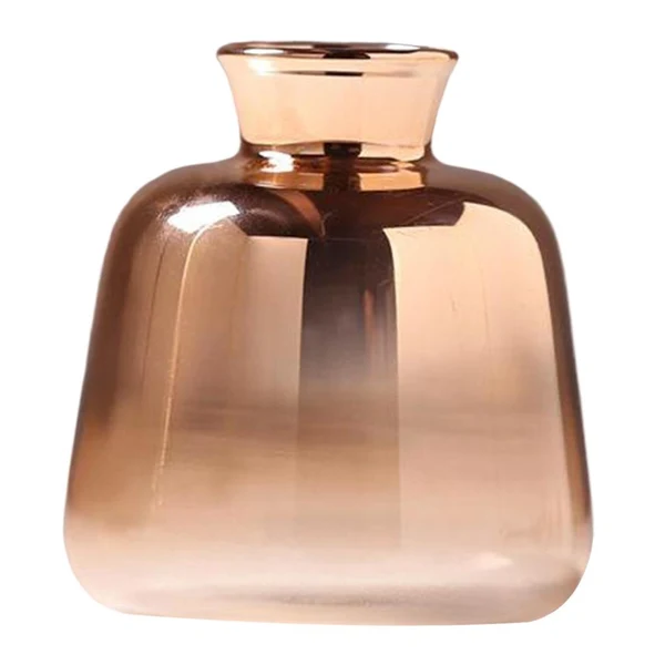 Premium Material Glass Planter Vase Flower Plant Pot Terrarium Container 9x9cm Mouth 3cm Certified