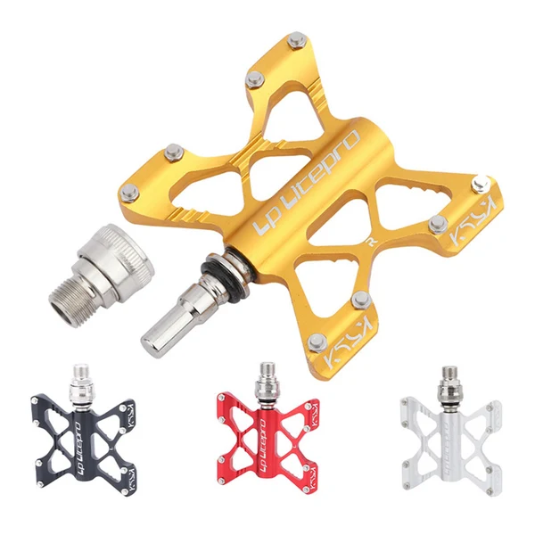 Dependable Maxbell Bike Flat Platform Pedals Mountain Bicycle Cycle 9 16'' Parts Black Minimalist