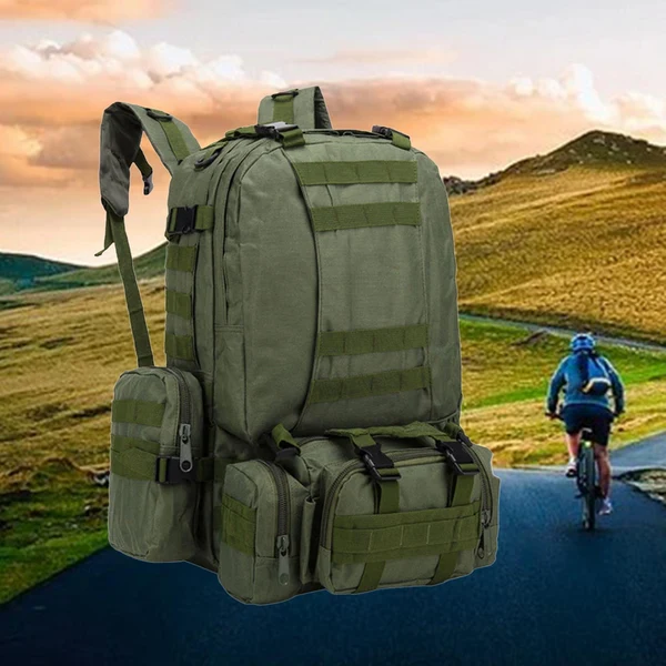Functional Maxbell 55L Camouflage Backpack Accessories Backpack Tactical Travel Hiking Camping Army Green Specialty