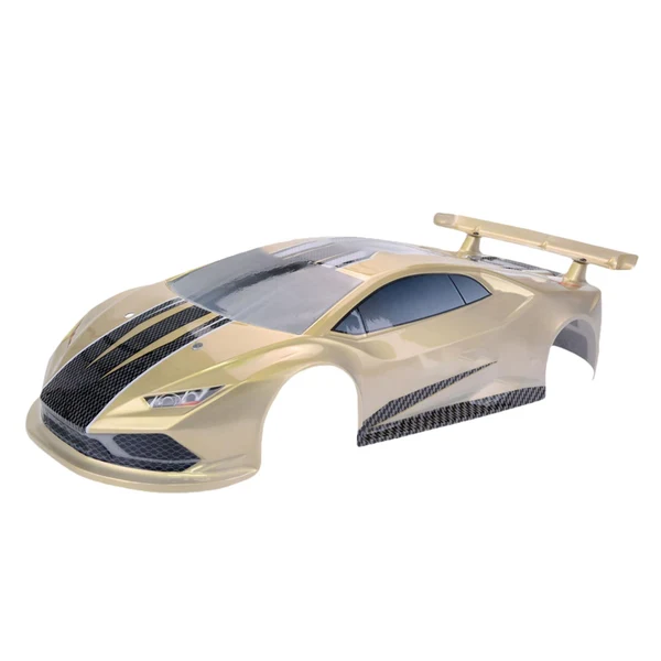Comfortable Maxbell Universal RC Car Shell Wheelbase 26cm for 1 10 Racing RC Car Champagne Gold Elegant