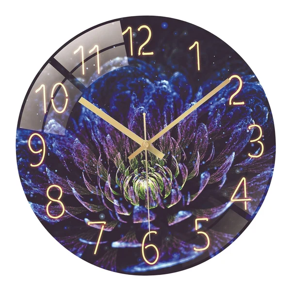 Trendy 30cm Quartz Clocks Non Ticking Party Modern Acrylic Wall Clock Decor Style F Enhanced