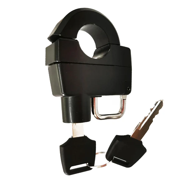 Recyclable Maxbell Motorcycle Helmet Lock Security Padlock 7 8 22-26mm Handlebar w Keys Expertly Made