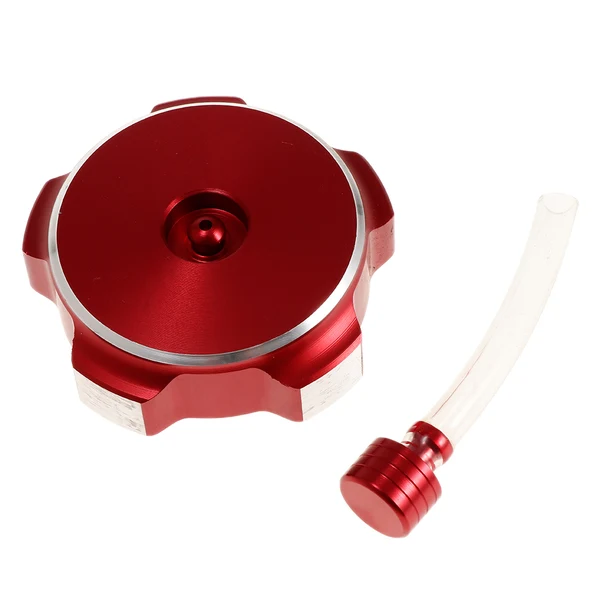 Authentic Maxbell CNC Fuel Tank Cap with Air Vent for 50cc 70cc 90cc 110cc Motorbike ATV Quad Red Durable