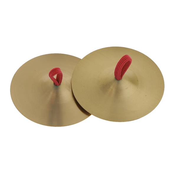 Top-Quality Maxbell Children Hand Knocking Bell Copper Cymbals Toy Toddlers Musical Instrument Toys Brass Minimalist
