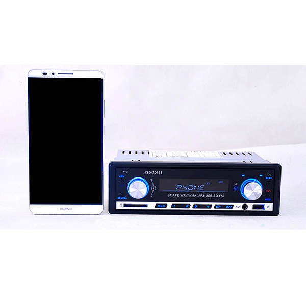 High-Performance Maxbell JSD-20158 Bluetooth Car Stereo Audio In-Dash MP3 FM Radio 24V Universal Modern