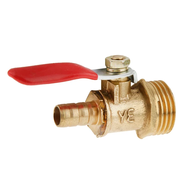 Expertly Made Maxbell 1 2 Male Thread to 5 16 Barbed Hose Tail Lever Handle Brass Ball Valve Professional