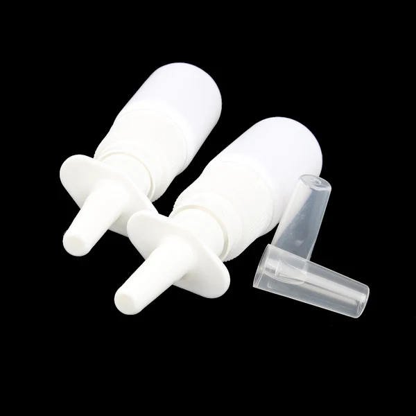 Enhanced Maxbell Maxbell 30ML Empty Plastic Nasal Fine Mist Spray Bottle Pump Sprayer with Cap-White Carefully Designed
