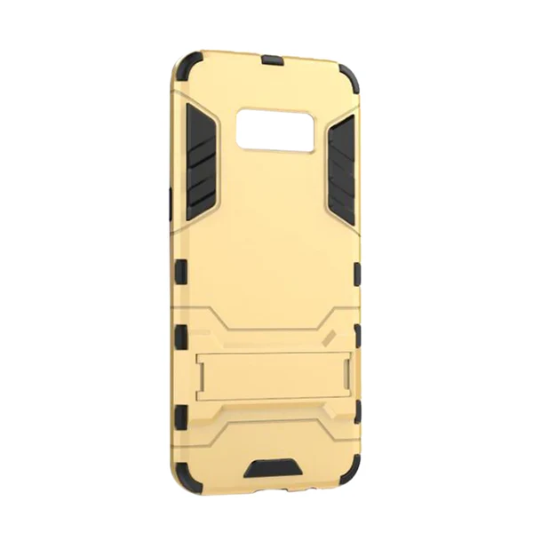 Relaxed Maxbell Slim Case with Advanced Drop Protection and Dual Layer Design Hard PC Soft TPU with Kickstand for Samsung Galaxy S8 Plus Gold High-Grade