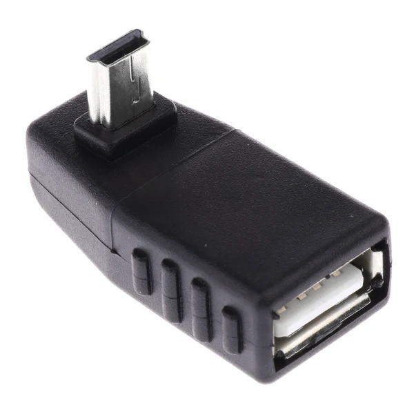 Carefully Designed Maxbell 3Piece 90 Degree Right Up Down Angle Mini USB Male to USB Female OTG Adapter Innovative